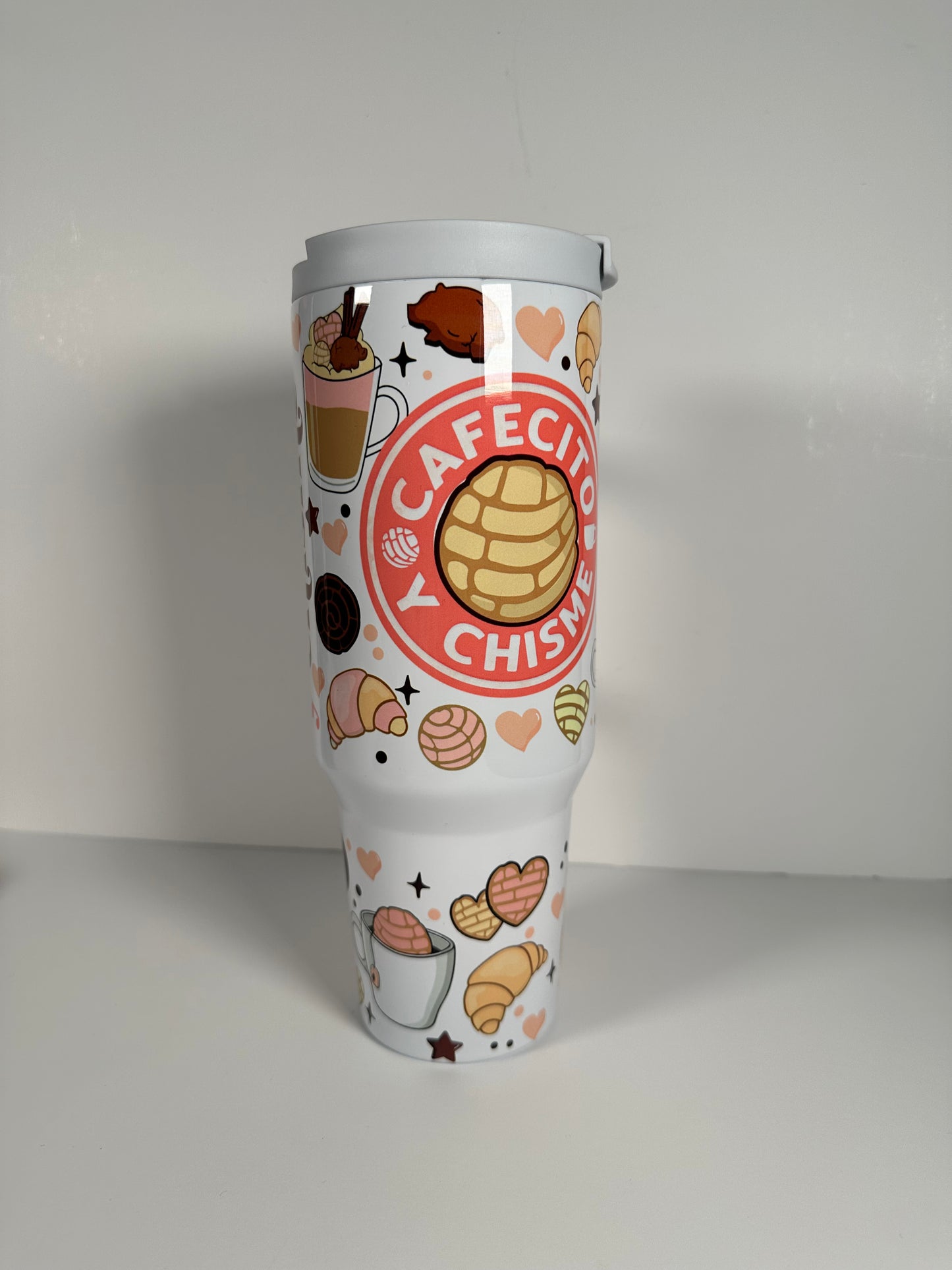 Cafecito y Chisme 40oz Tumbler