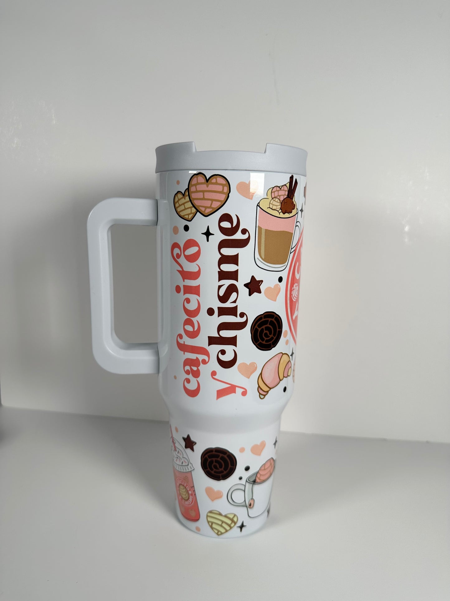 Cafecito y Chisme 40oz Tumbler