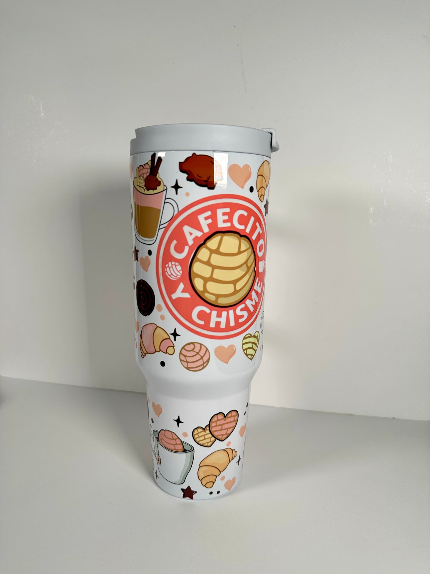 Cafecito y Chisme 40oz Tumbler