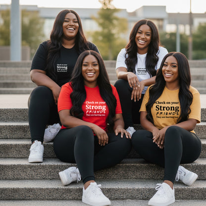 Check On Your Strong Friends They’re Hurting Too