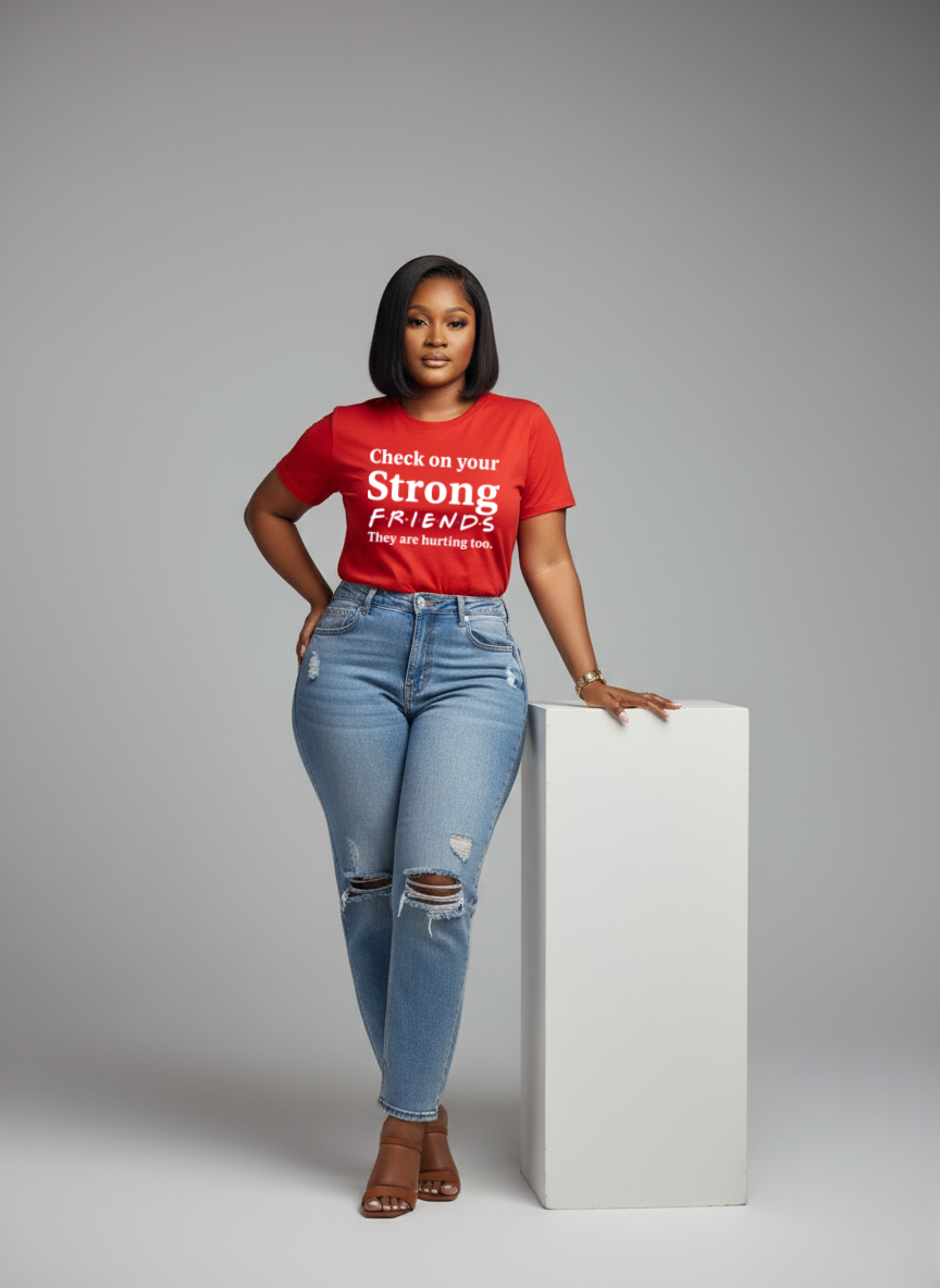 Check On Your Strong Friends They’re Hurting Too