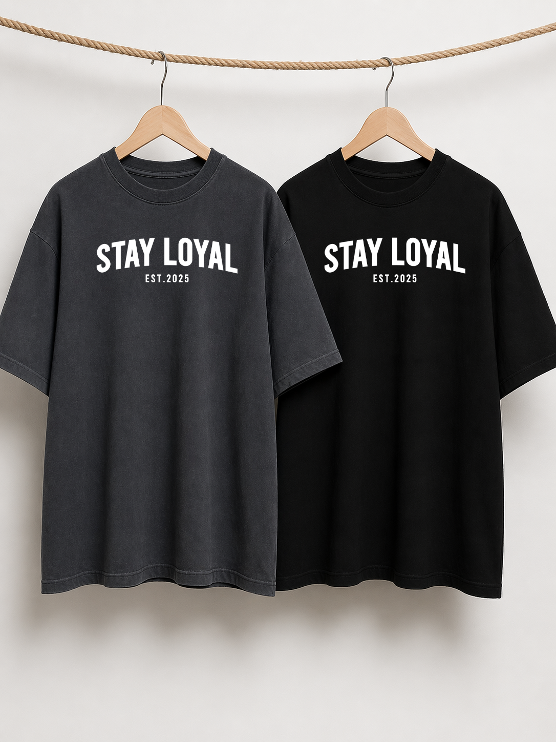 Stay Loyal EST. 2025 Heavyweight Tee