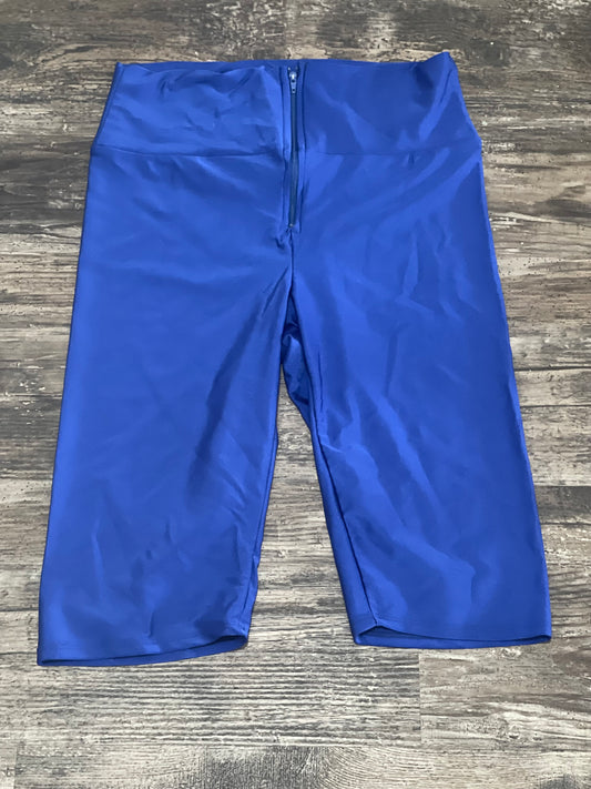 SUKI ROYAL BLUE BIKER TIGHTS